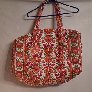 Vera Bradley Pink Floral Duffel Bag